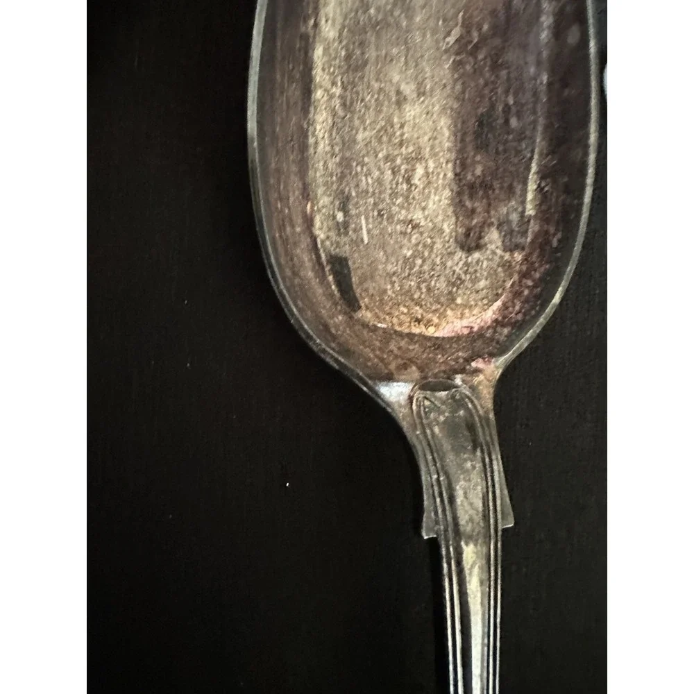 Daykin And Sons Bermingham Silver  Basting, Stuffing Or Rice Spoon 1854-75